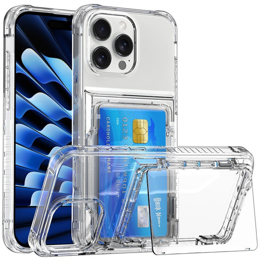 Phone Case Suitable for iPhone 16 Flip Card Full Package Fall Protection Case Transparent phone case For iPhone 16 Pro Max/Plus/Pro