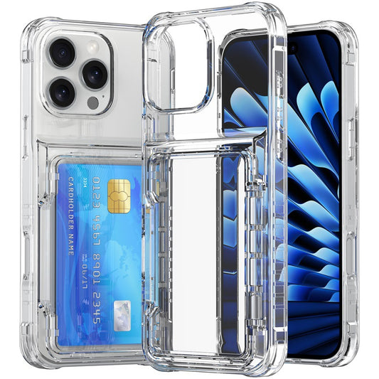 Phone Case Suitable for iPhone 16 Flip Card Full Package Fall Protection Case Transparent phone case For iPhone 16 Pro Max/Plus/Pro