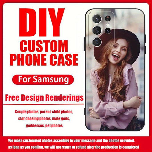 DIY Customized Phone Case Custom For Samsung Soft Casing Silicone Cover For Galaxy S20/Galaxy S20+/Galaxy S20 Ultra