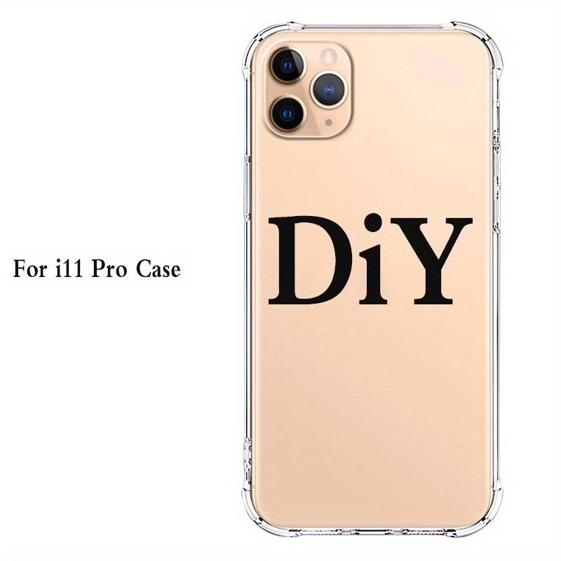 DIY pattern custom phone case for iPhone 15 14 13 12 11xs XR X7 8 6s Mini Plus Pro Max SE2020/2022 phone case protective case with transparent four corner anti drop protection, birthday gift, holiday gift