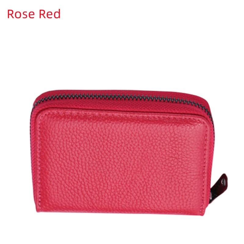 1pc Men's PU Leather 22 Card Slots Wallet, RFID Blocking Large Capacity Business Credit Card Holder, Change Organizer Zipper Mini Purse Card Case