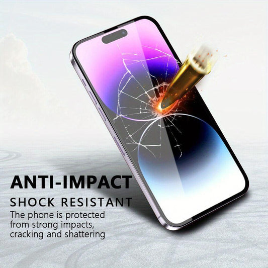2X Tempered Glass Screen Protector For IPhone 14 13 Pro 12 11 Pro Max XR XS Max