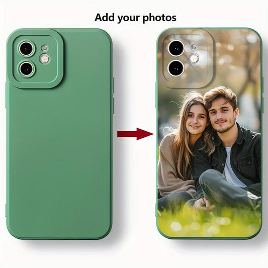 DIY Custom Phone Cases For IPhone 15 14 13 12 11 Pro MAX XR XS X 8 7 Plus SE 2020, Customize Personalized Cell Phone Cases Picture, Phone Case Customized With Photo Of Birthday Couple Family Pets And Dogs