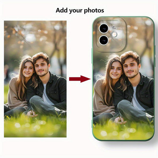 DIY Custom Phone Cases For IPhone 15 14 13 12 11 Pro MAX XR XS X 8 7 Plus SE 2020, Customize Personalized Cell Phone Cases Picture, Phone Case Customized With Photo Of Birthday Couple Family Pets And Dogs