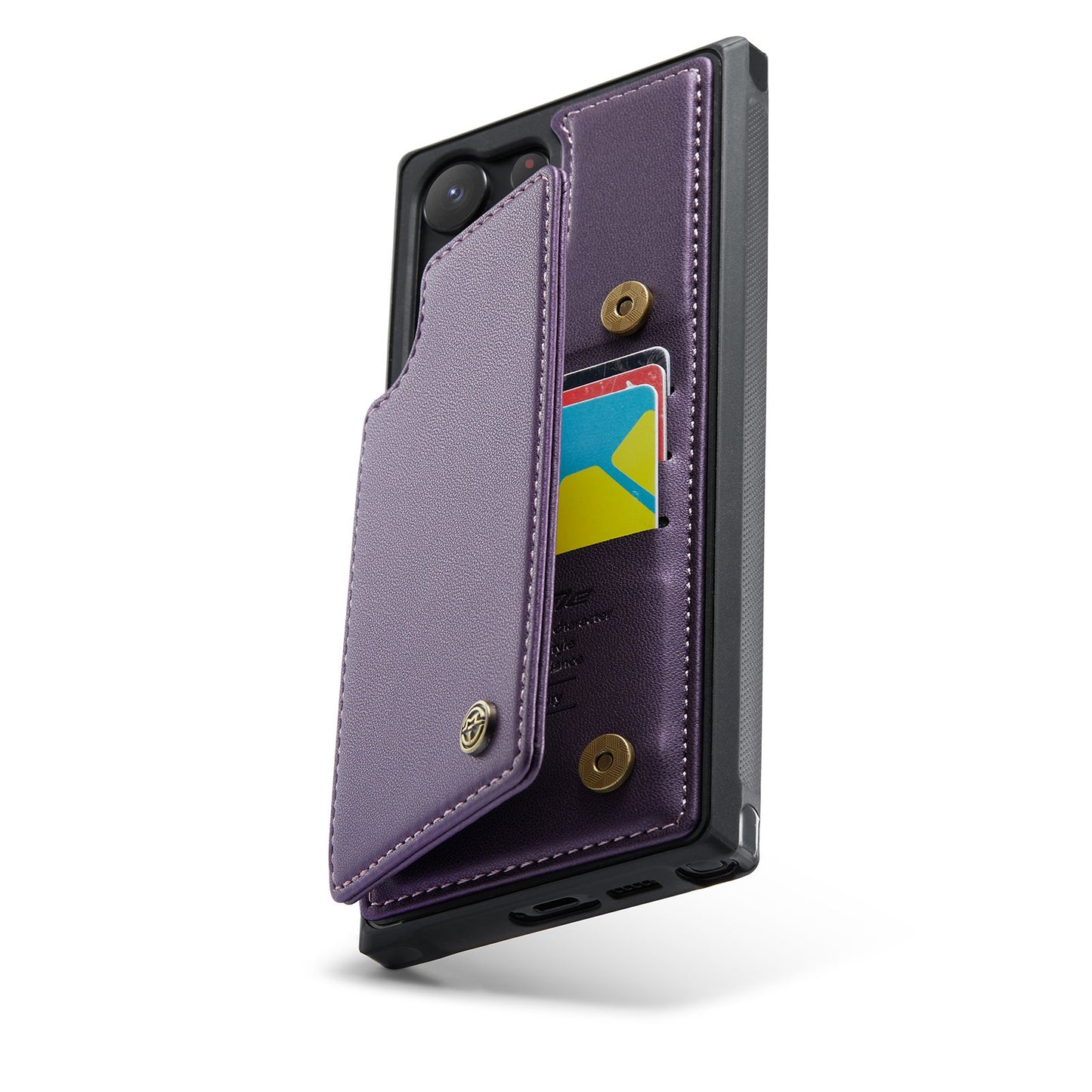 Phone Case With Card Holder For Samsung Galaxy S23 S22 S21 S20 Ultra S21 FE, Wallet Case For Women Men With RFID Blocking, Durable Artificial Leather Kickstand Magnetic Clasp Shockproof Phone Case