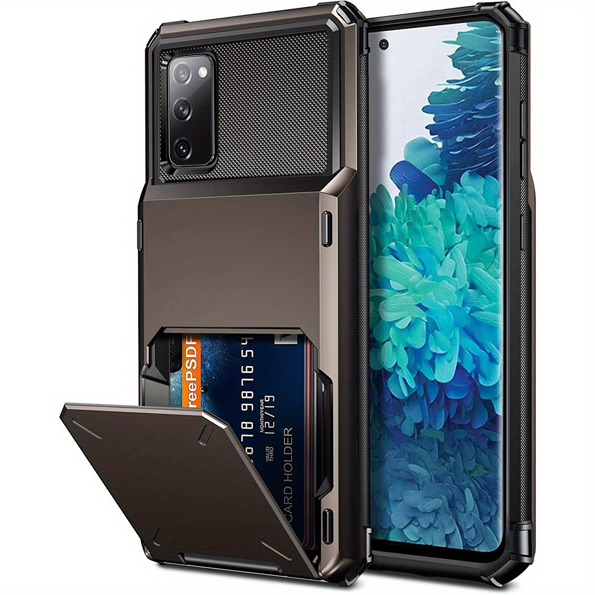Wallet Case Flip Cover Credit Card Holder Pocket, Dual Layer Protection For Samsung S23 S22 S21 S20 Ultra S10 Plus S20 FE S21 FE