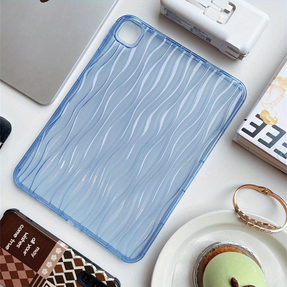 Water Ripple Case For iPad 10.2 2021 8th 7th 9th Generation iPad Air 5 air 4 10.9 IPad 10th Gen 2022 Funda Slim Silicone Case