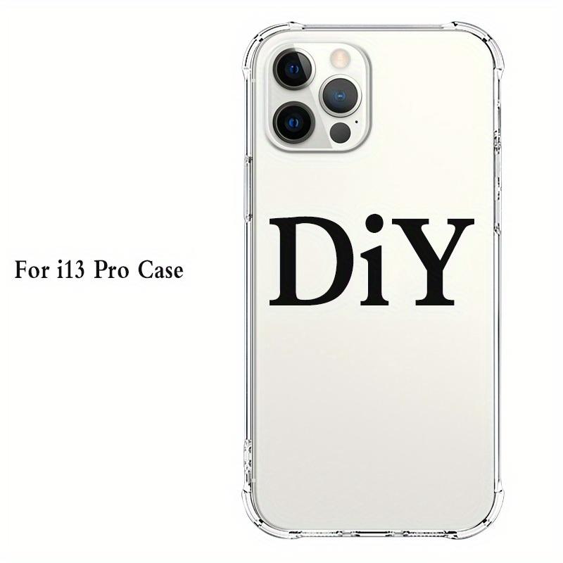 DIY pattern custom phone case for iPhone 15 14 13 12 11xs XR X7 8 6s Mini Plus Pro Max SE2020/2022 phone case protective case with transparent four corner anti drop protection, birthday gift, holiday gift