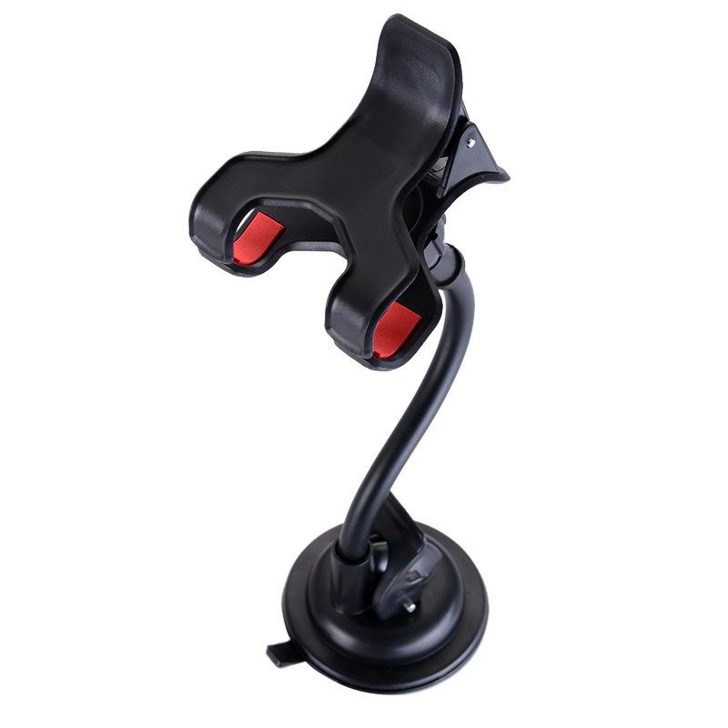 Secure and Adjustable Universal Car Phone Holder with 360° Rotation for Dashboard and Bicycle - Perfect for GPS and Hands-Free Phone Calls