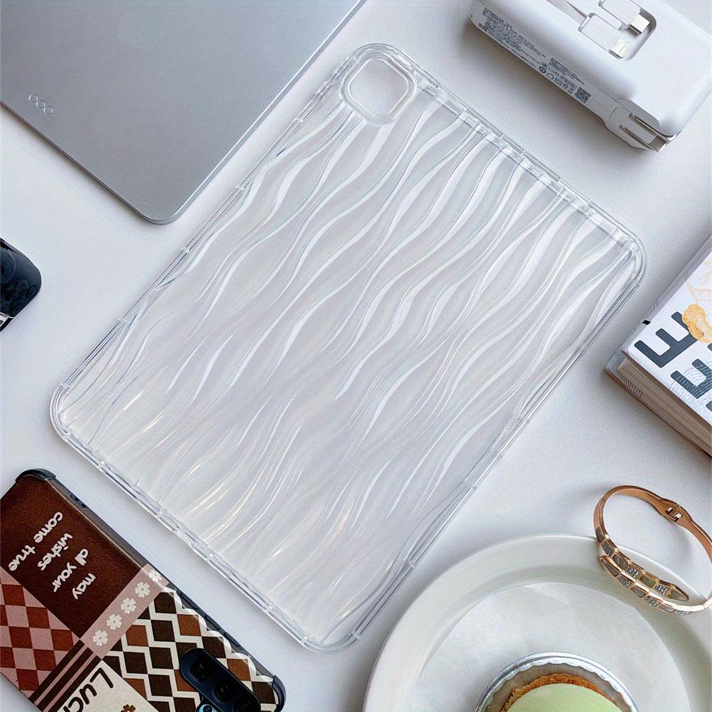 Water Ripple Case For iPad 10.2 2021 8th 7th 9th Generation iPad Air 5 air 4 10.9 IPad 10th Gen 2022 Funda Slim Silicone Case