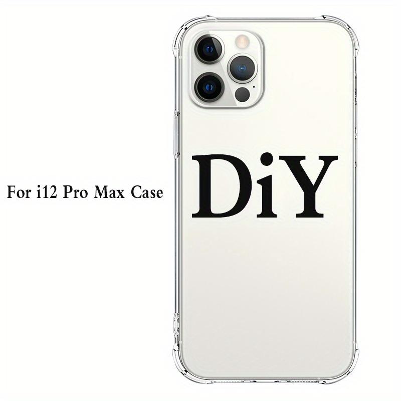 DIY pattern custom phone case for iPhone 15 14 13 12 11xs XR X7 8 6s Mini Plus Pro Max SE2020/2022 phone case protective case with transparent four corner anti drop protection, birthday gift, holiday gift