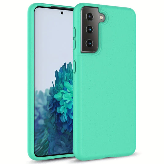 2 Pcs Eco Mobile Phone Case For Samsung For Galaxy A14 5G A23 4G 5G A54 5G S21 S22 S23 Plus Ultra Green Organic Vegan