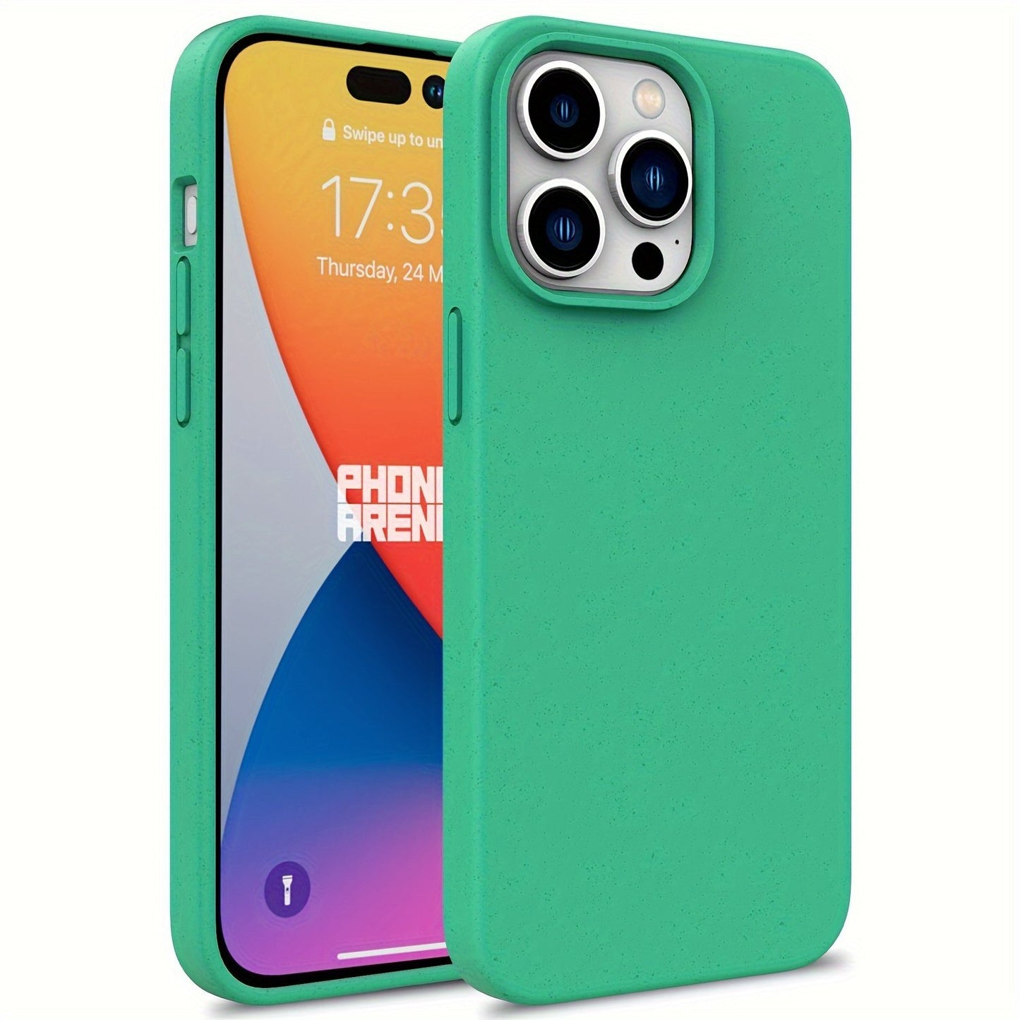 Mobile Phone Case New All-inclusive Degradable Wheat Straw Protective Phone Case Suitable For IPhone 15/14/13/12/11/XS/XR/X/SE2/SE3/8/7/Pro/Max/Plus/Ultra/ProMax