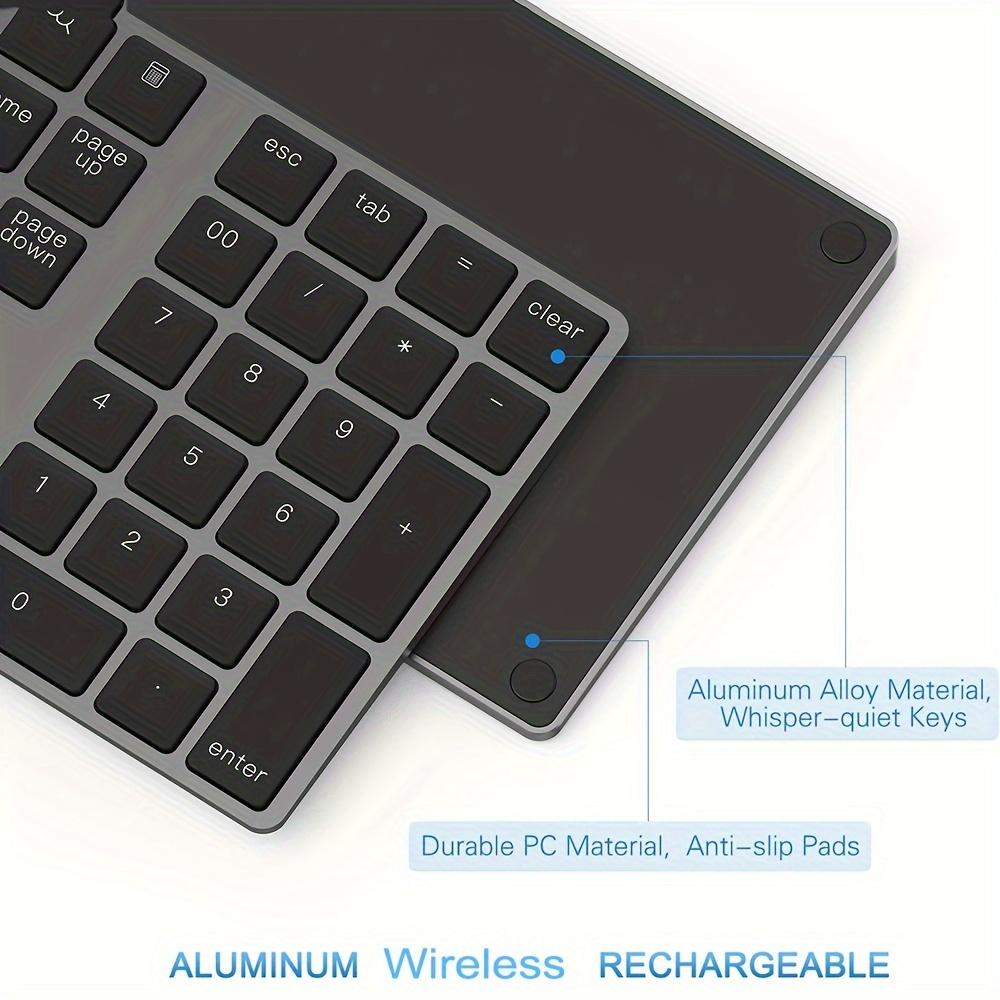 Rechargeable Wireless BT Digital Keyboard For Financial Accounting, Stock Trading & Portable Office Use