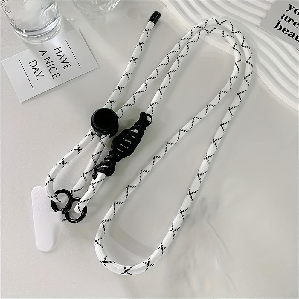 Cute Phone Lanyard Adjustable Diameter Outdoor Universal Case Crossbody Shoulder Card Neck Cord Clip Hang Anti-lost Wrist Strap