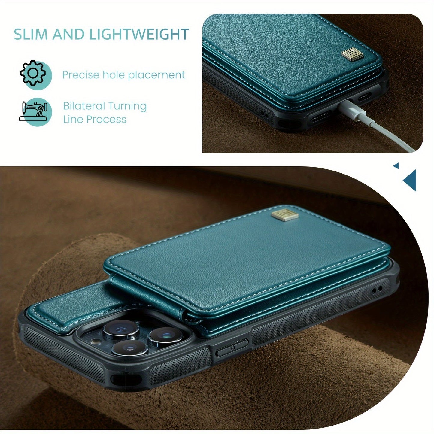 Multifunctional Card Holder And Mobile Phone Case For IPhone 14promax Card Wallet Apple 12mini Adds Anti-theft Compartment IPhone11pro Can Absorb Car Bracket Couple Mobile Phone Case Case