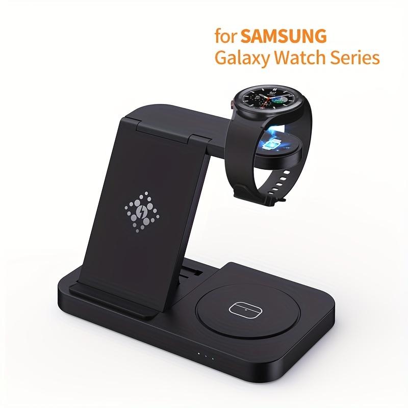 For Samsung Galaxy Watch, 4in1 Wireless Charge, 15W Fast Charging, Wireless Charging Station, For Samsung Series/Android/iPhone15/14/13/12/11/XR/X/8 Series, For Samsung Earphone/AirPods2/3/Pro, Watches Are Only Suitable For The Samsung Series.