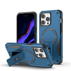 Luxury 2 in 1 designer acrylic TPU stand stick magnetic mobile i phone cover Car Holder fundas For iPhone 13 14 15 pro max case