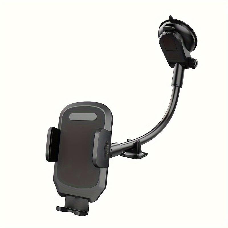 180 Degree Adjustable Car Phone Holder with Strong Suction Cup Base - Securely Mount Your Phone for Safe Driving