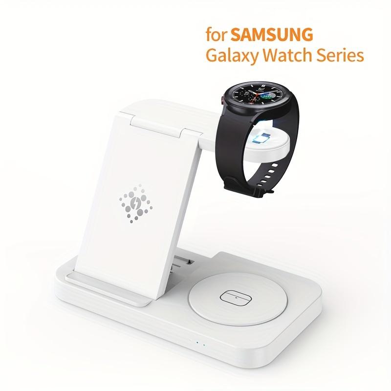 For Samsung Galaxy Watch, 4in1 Wireless Charge, 15W Fast Charging, Wireless Charging Station, For Samsung Series/Android/iPhone15/14/13/12/11/XR/X/8 Series, For Samsung Earphone/AirPods2/3/Pro, Watches Are Only Suitable For The Samsung Series.