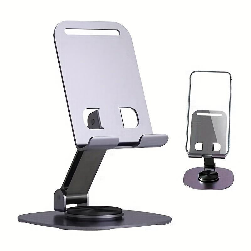360° Rotatable All-aluminum Mobile Phone Holder, Adjustable Lift, Portable Tablet Holder Suitable For All Mobile Phones, Tablets, For IOS/Android - Ideal For Office Work, Watching Dramas, Online Classes, Watching TV, And Live Streaming